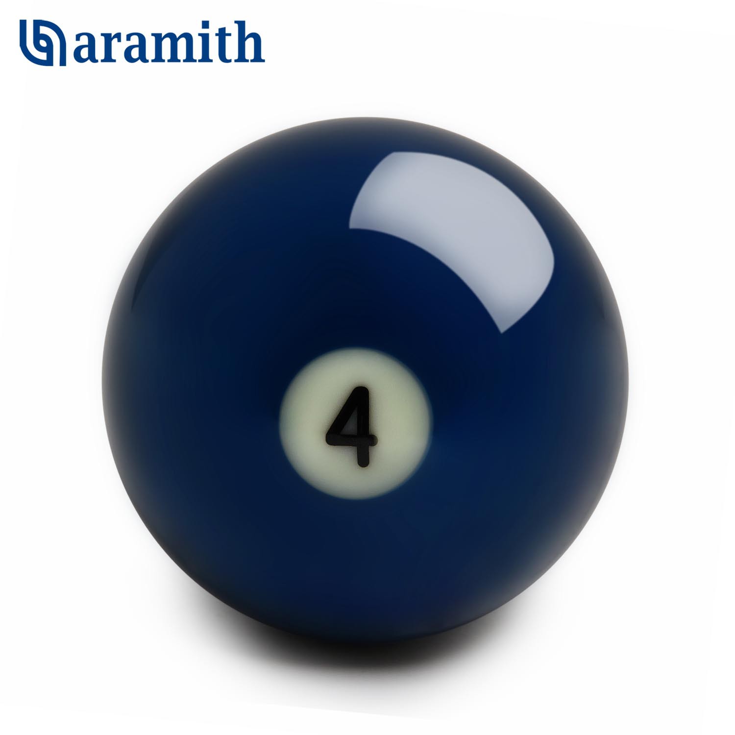 Шар Aramith Premier Pyramid 68мм номер №4 синий