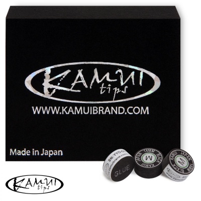 Купить Наклейка для кия Kamui Black 14мм Medium по лучшей цене в интернет-магазине Luza.ru